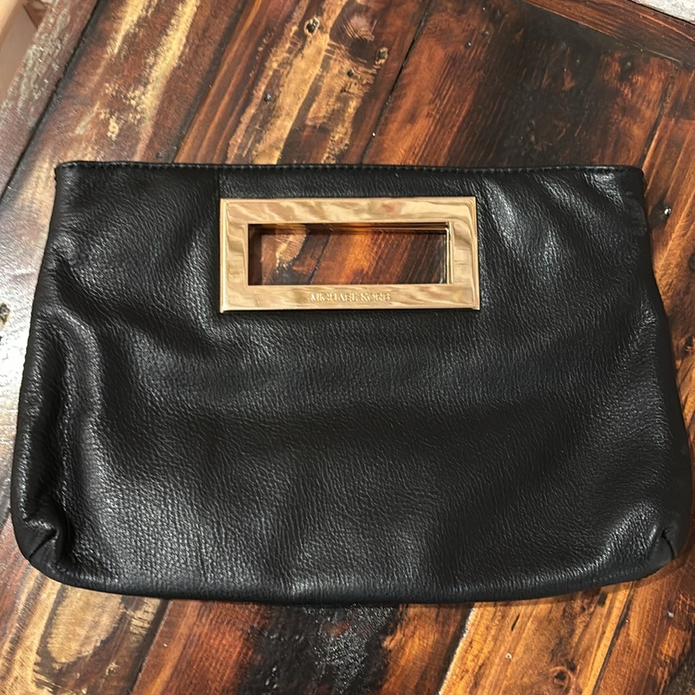 Michael Kors Berkley Leather Clutch - Picture 2 of 6
